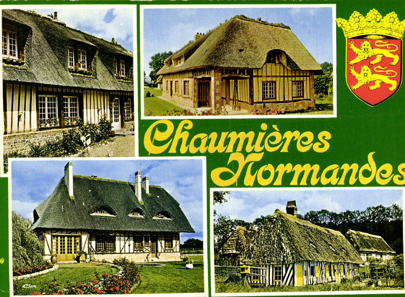 CPM Chaumieres Normandes Normandie Lion 