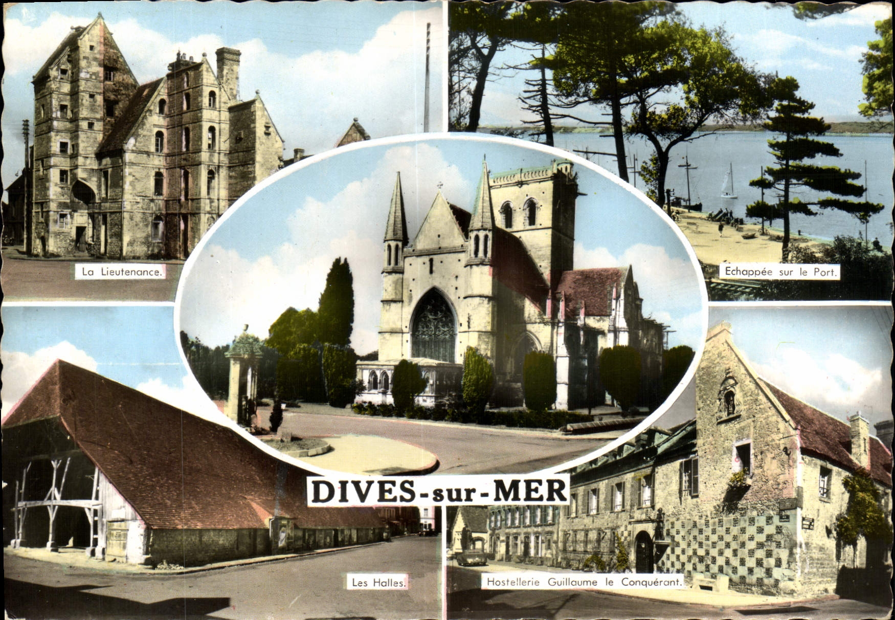 Dives-sur-Mer — vue panoramique — Éditions Père et Fils