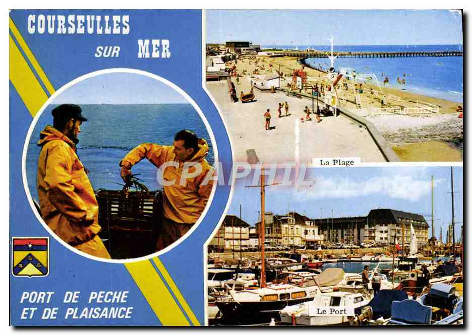 Courseulles-sur-Mer — La Plage et Le Port — Artaud Frères