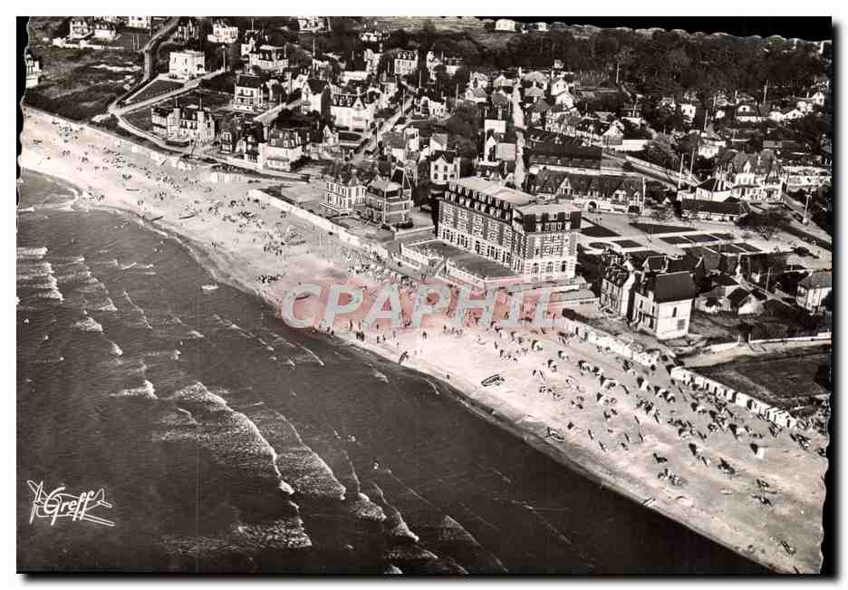 Blonville-sur-Mer (Calvados) — Vue aérienne : La Plage — Photographie de Y. Greff