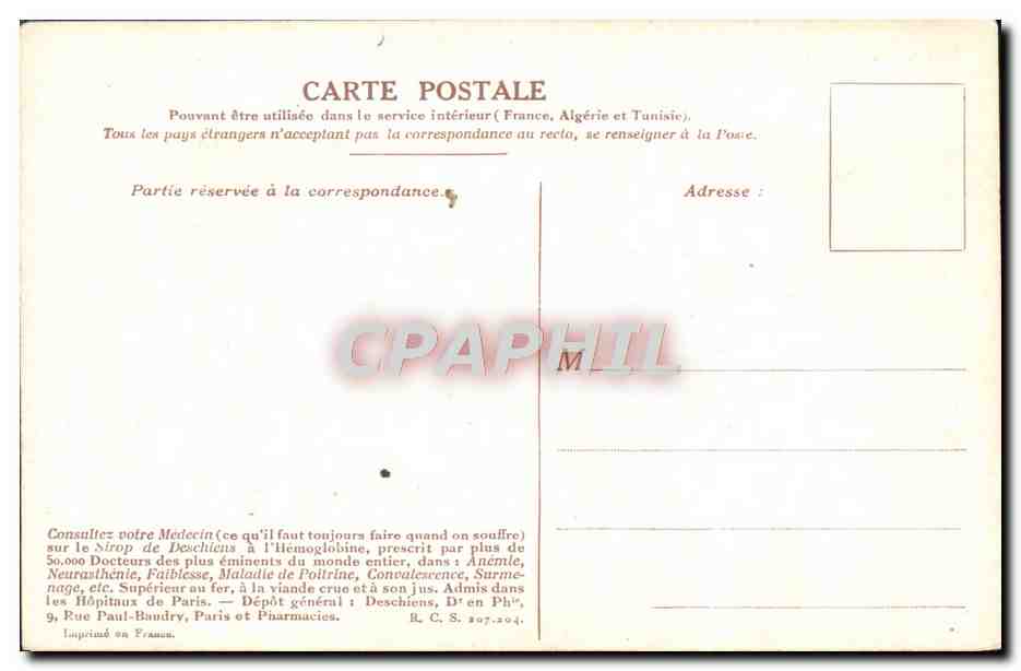 CPA Napoleon 1er Bataille d'Iena 14 octobre 1806 Militaria — Verso