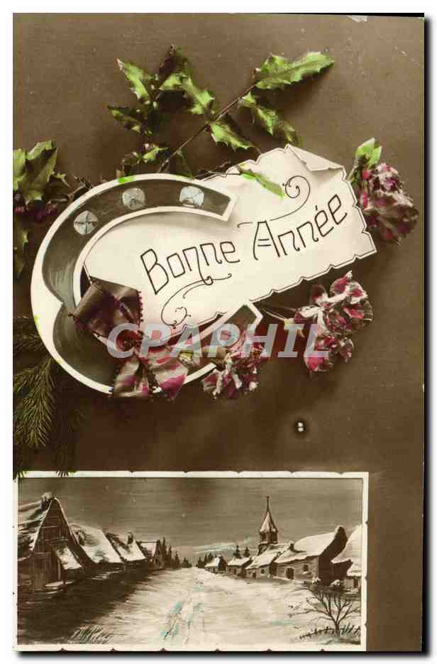 CPA Fantaisie Bonne Annee
