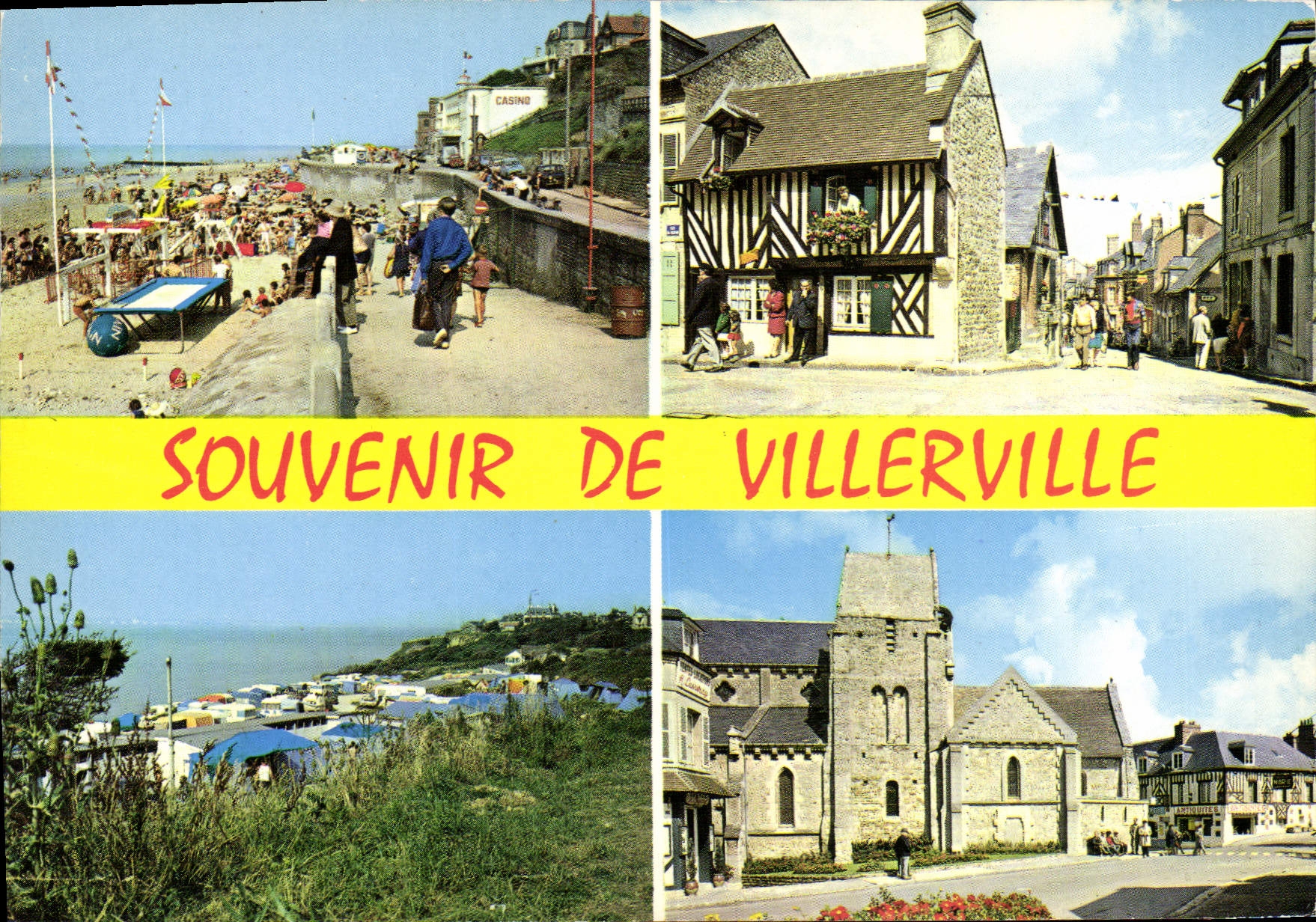 Villerville — Souvenir de Villerville — Éditeur La Cigogne, Rouen