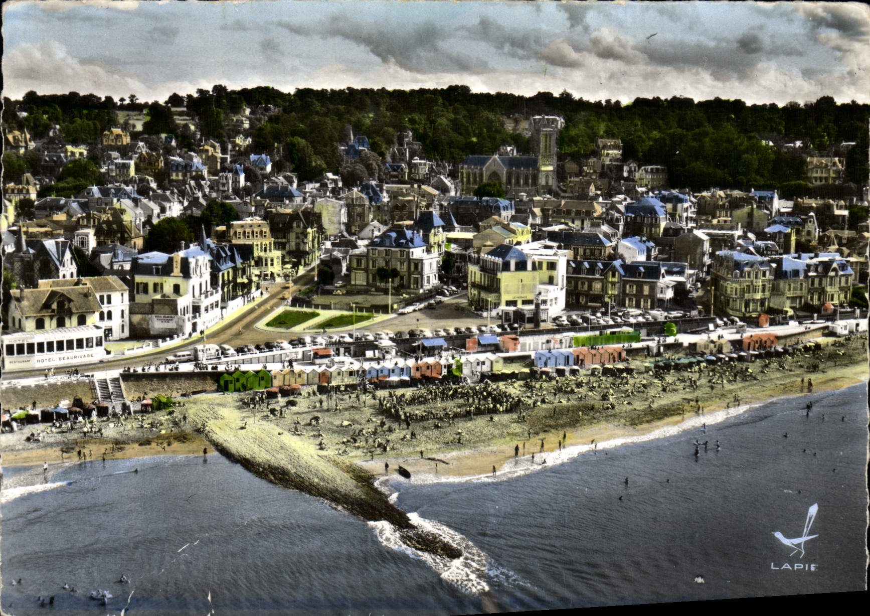 Villers-sur-Mer — Panoramische Luftansicht — Edition Lapie