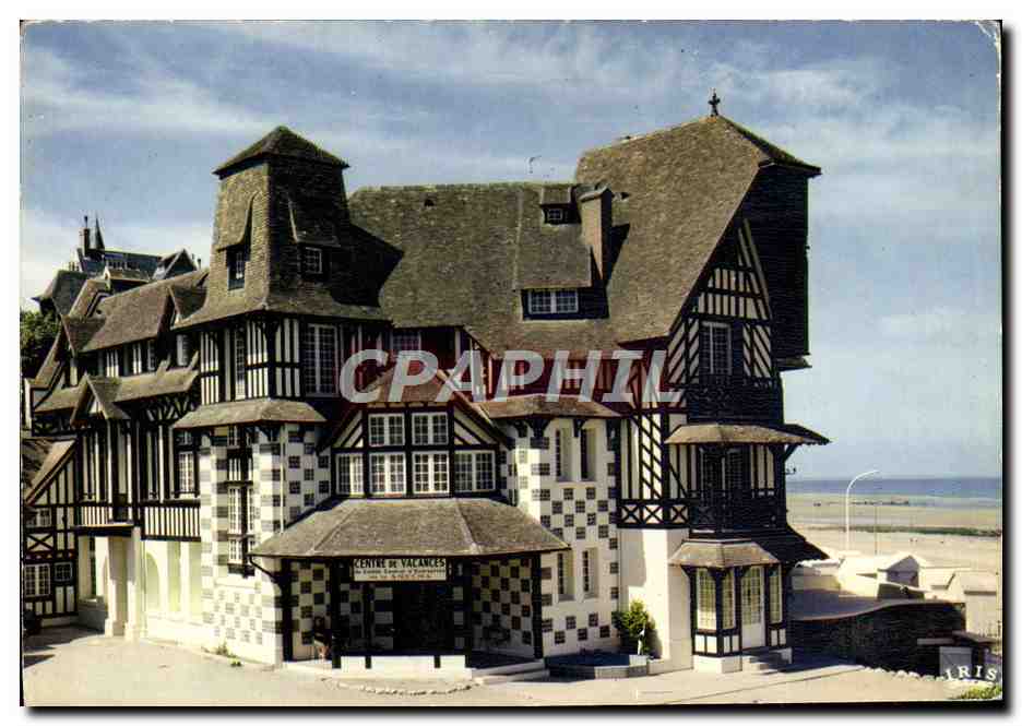CPM Villers Sur Mer Villa Castellamare Centre de Vacances Colonie