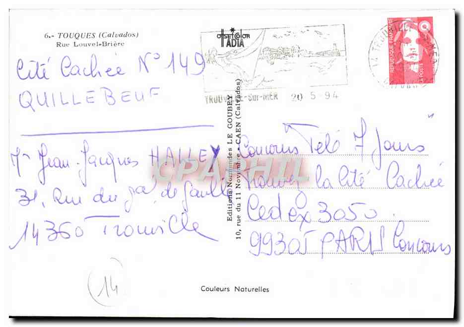 Rue de la Cité Cachée — Truilly-sur-Mer — Éditions Normandes Le Goubey — Reverso