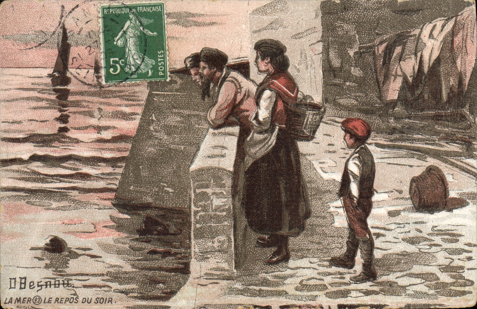 CPMA Le mar Le repos du soir Folklore