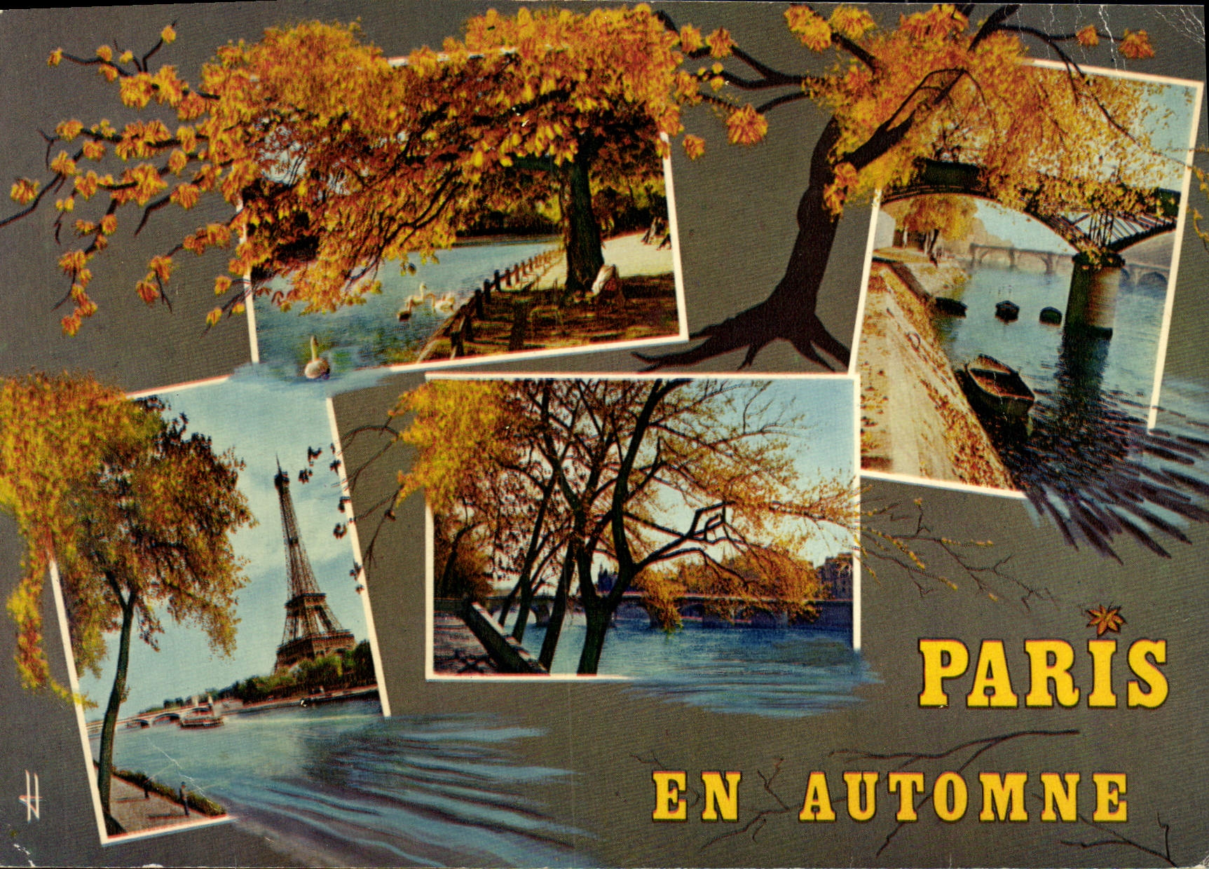 Paris im Herbst — Librairie Hachette, PA C. 12