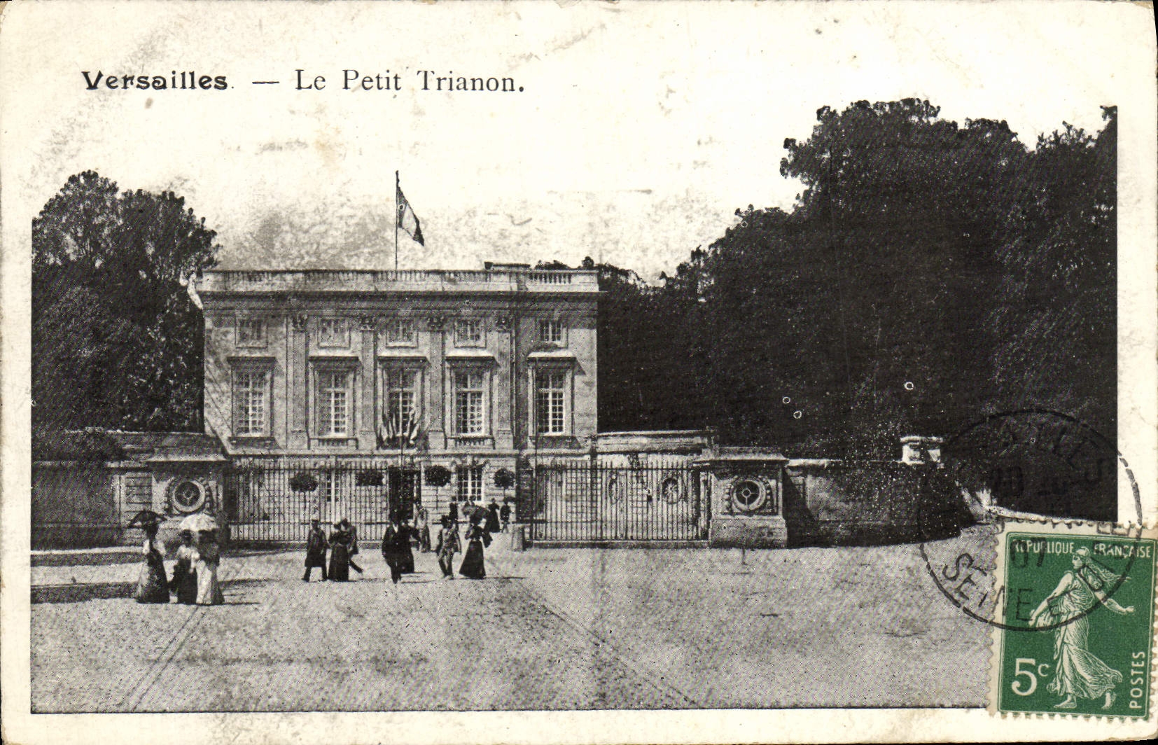CPA Versailles Le Petit Trianon