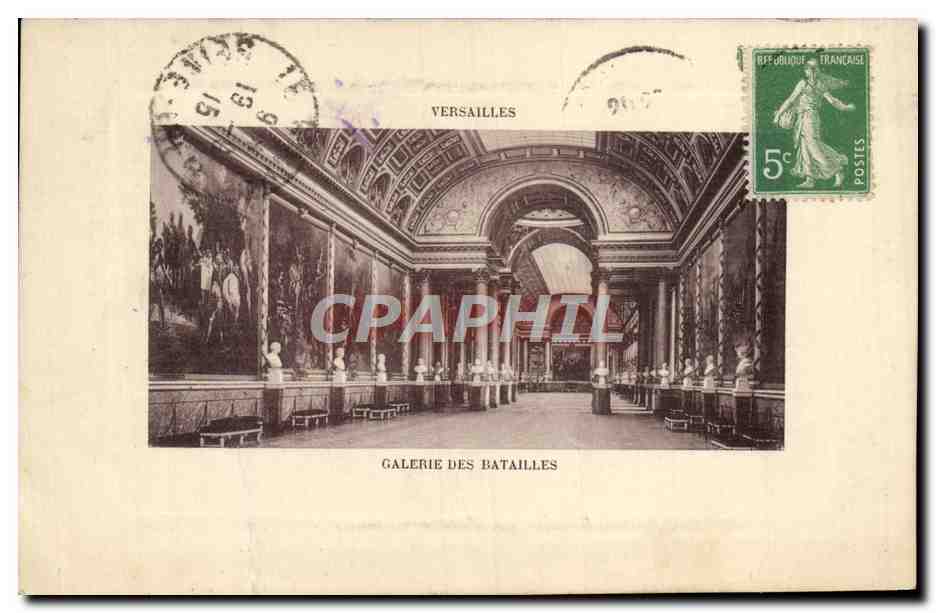 CPA Versailles Galerie des Batailles