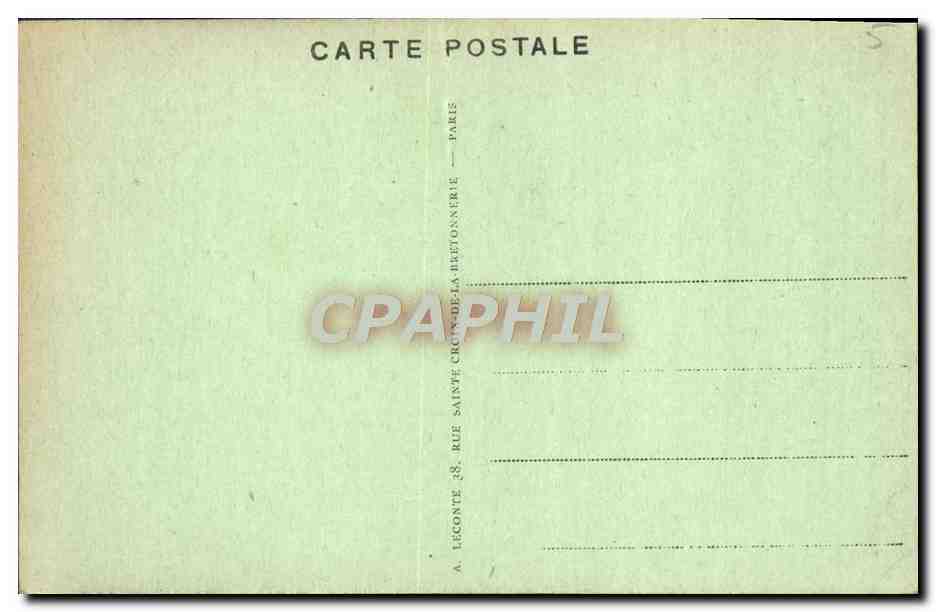 CPA Versailles Musee Bonaparte Par Isabey Napoleon 1er — Verso