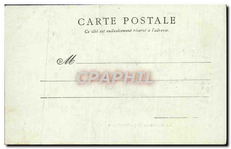 CPA La Grotte de L'Apothicaicairerie — Rückseite