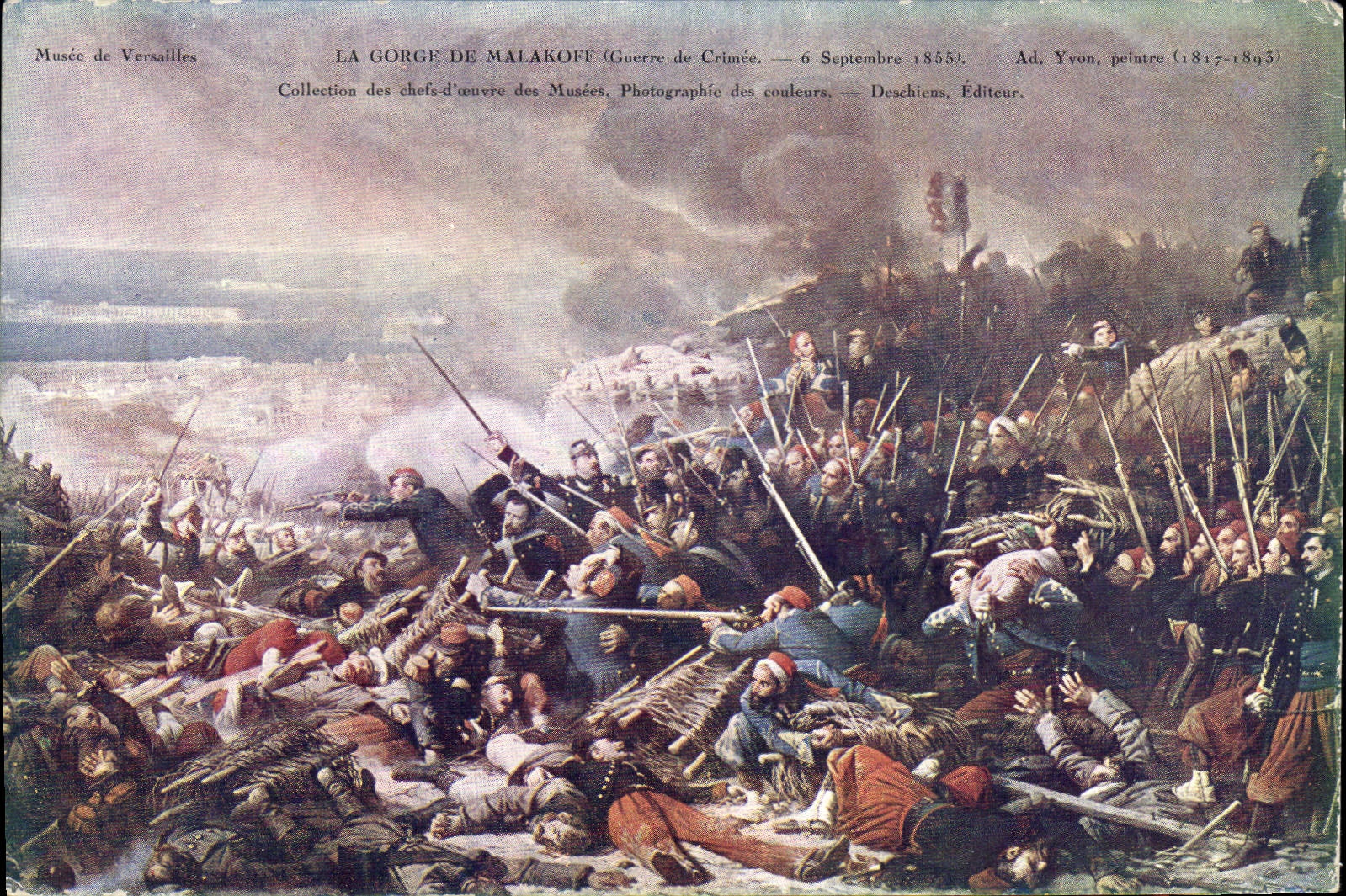 CPM La Gorge De Malakoff Guerre de Crimee Ukraine Russie 6 septembre 1855 Militaira 