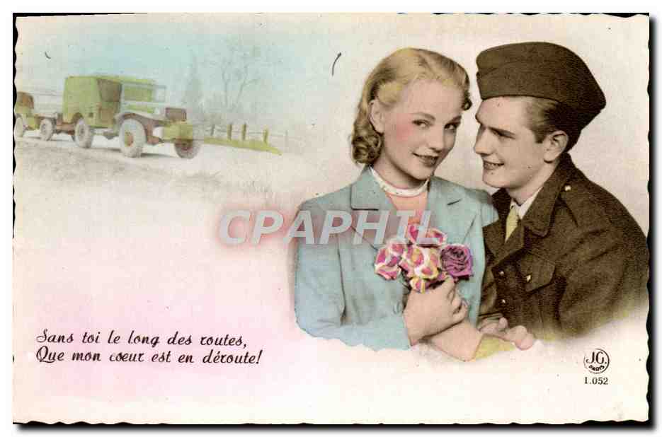 CPM Fantaisie Femme Soldat Militaria