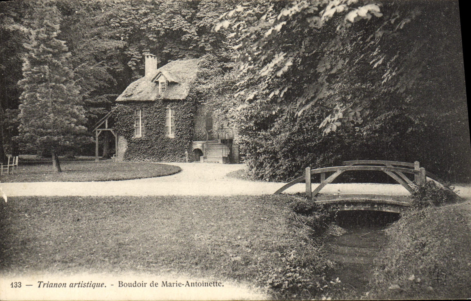 CPA Versailles Trianon Artistique boudoir De Marie Antoinette
