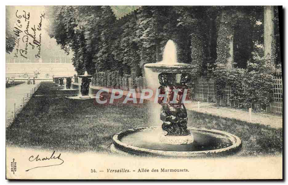 CPA Versailles Allee Des Marmousets