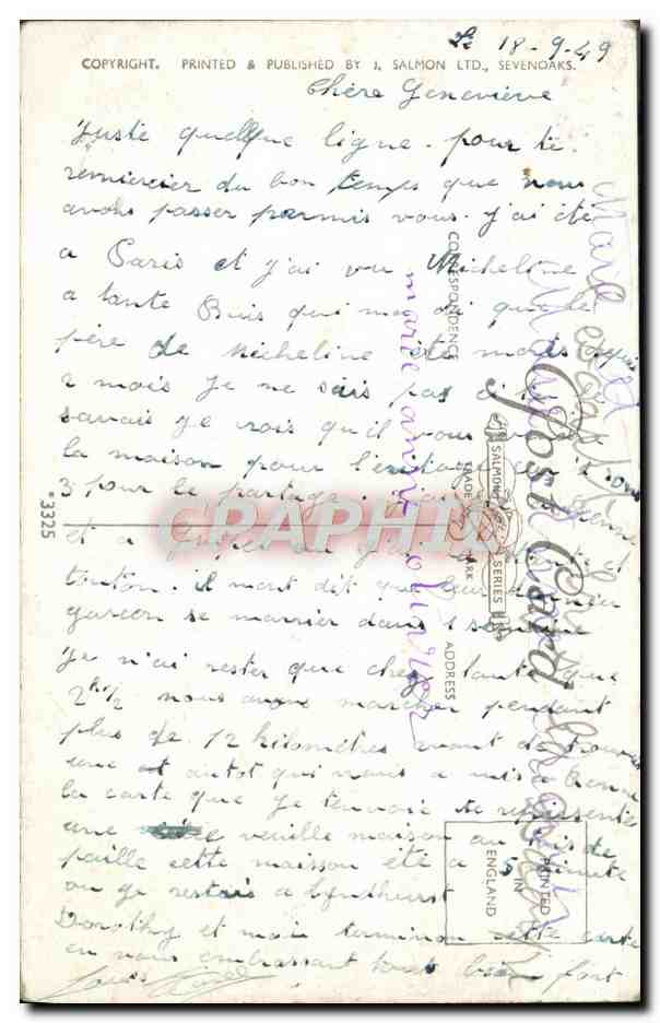 CPA Swan Green  — Verso