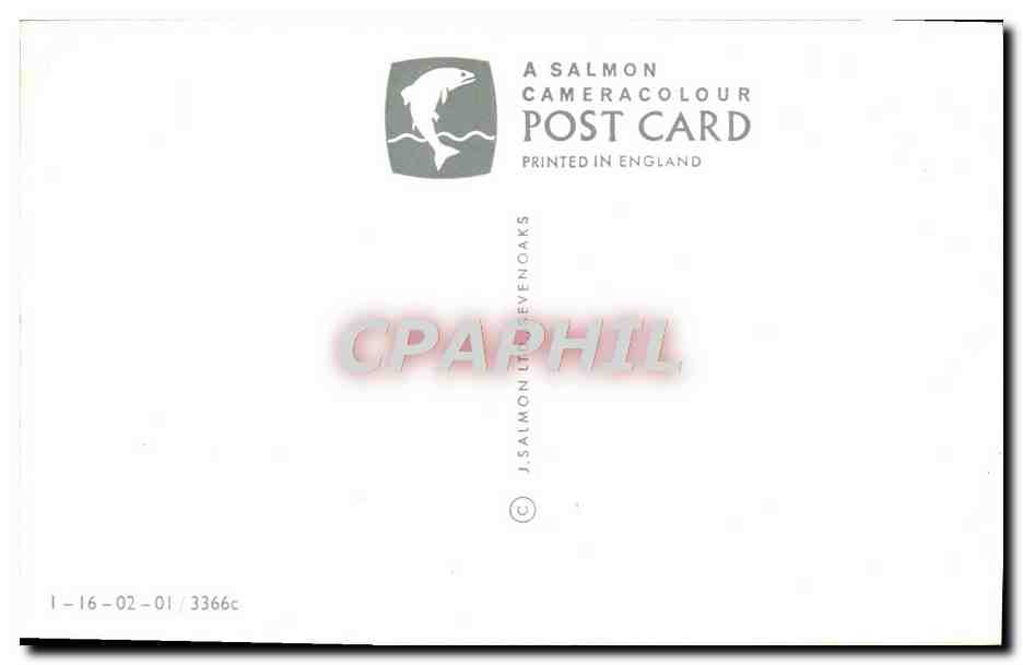 Swansea — Vue de quatre sites : Civic Centre, Victoria Park, Castle Gardens, Town Centre — J. Salmon Cameracolour — Achterkant