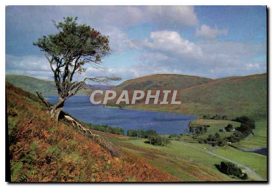 St. Mary's Loch and Tibbie Shiels — Selkirkshire — W. S. Thomson (Colour Photographs) Ltd, Edinburgh & Glasgow