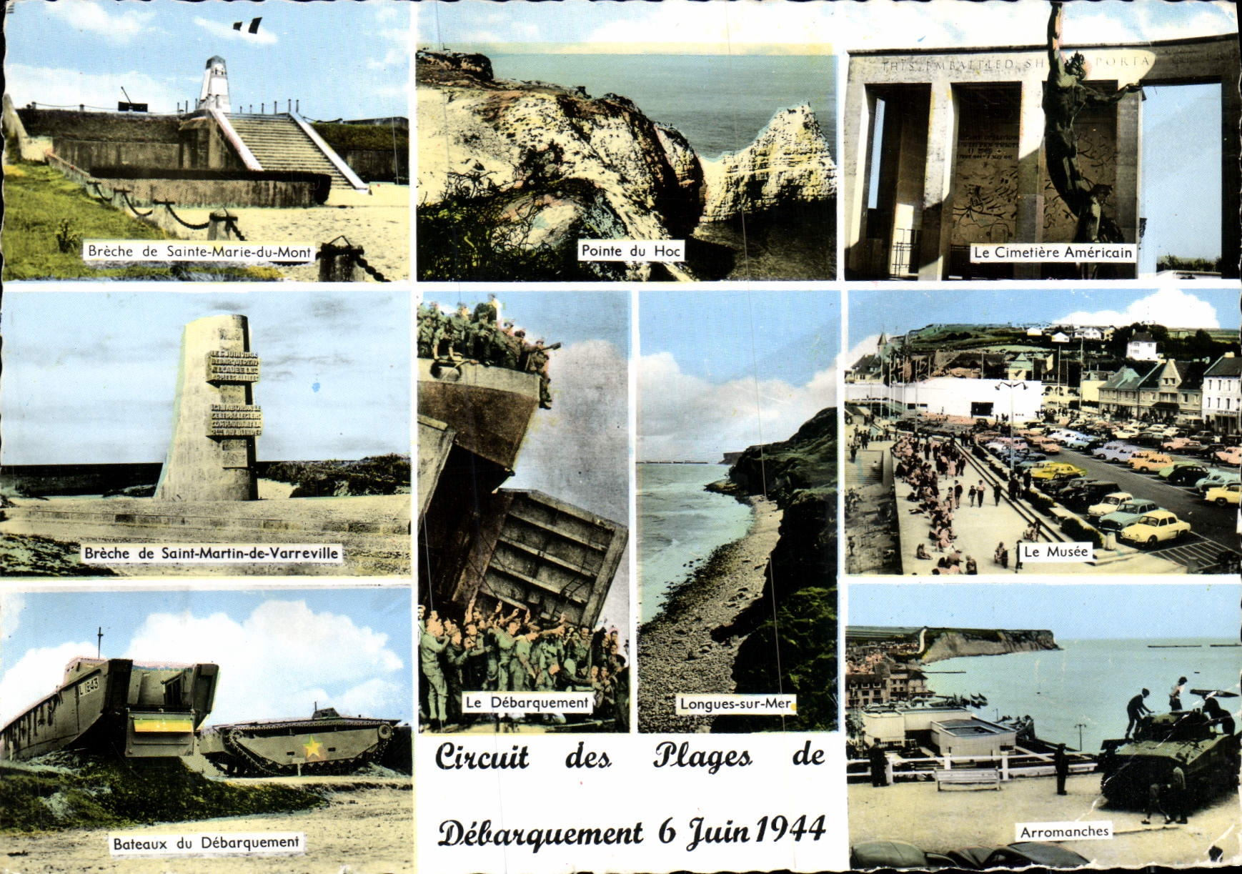 Circuit des Plages de Débarquement 6 Juin 1944 — Éditions du Gaoube, Gaen