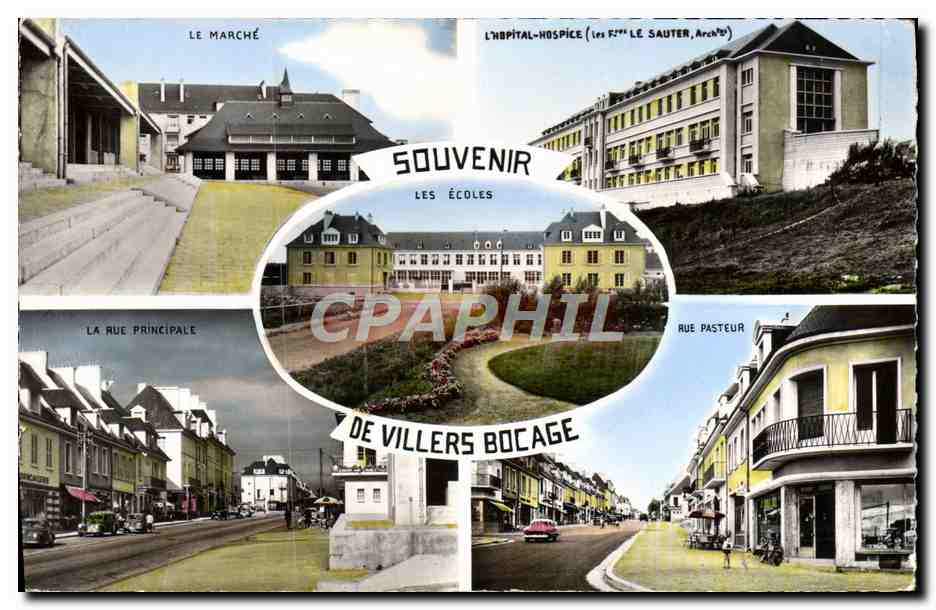 Villers-Bocage — Souvenir — C° des Arts Photodéca (réf. 6) - série 1509