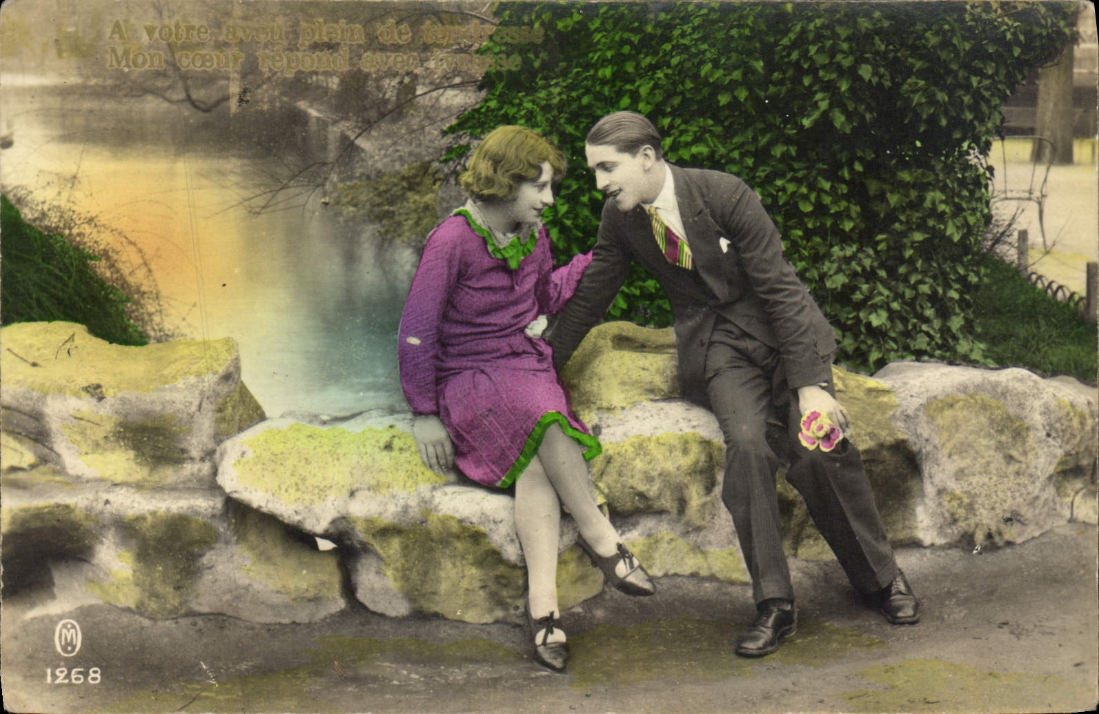 CPA Fantaisie Femme