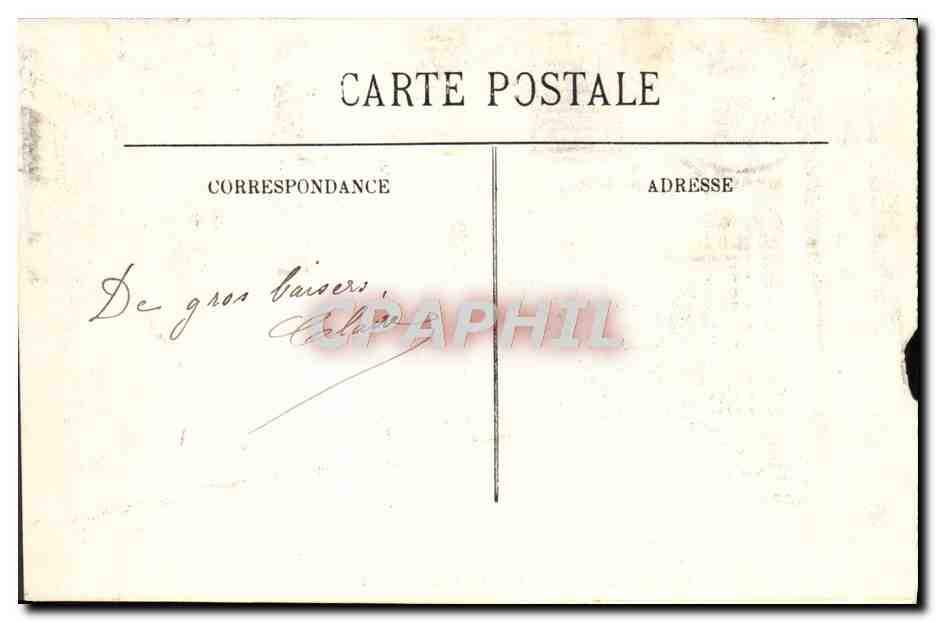 CPM Versailles Le Chateau La Galerie Des Batailles — Verso