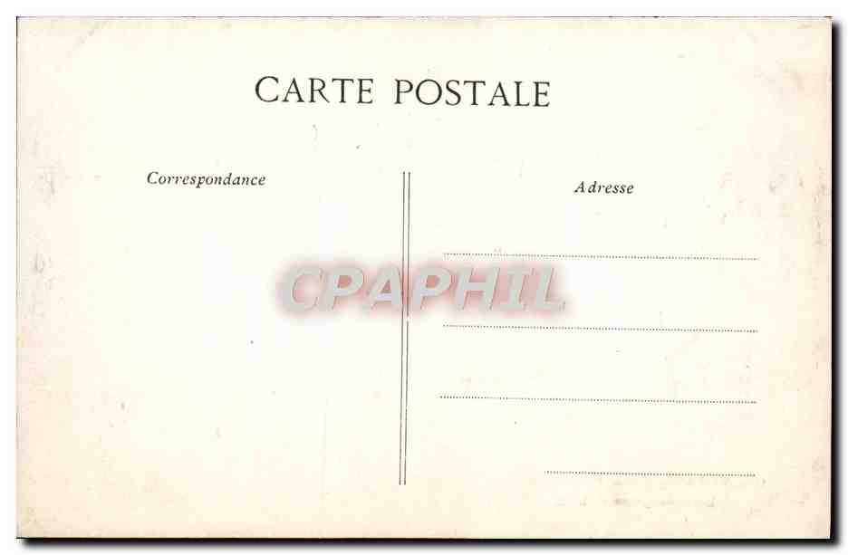 CPM Versailles Fetit Trianon Le Presbytere — Rückseite