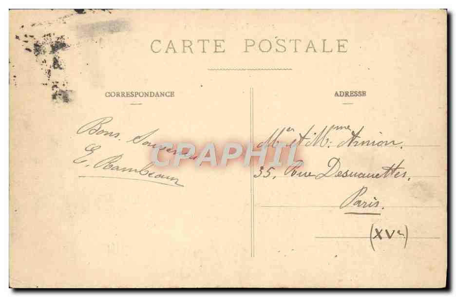 Torpilleur en Essais — 2204 — H. Laurent, Port-Louis — Verso