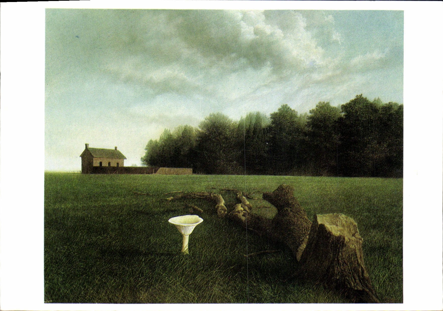 La maison vide — œuvre de Roland Cat — éditée par la Galerie Isy Brachot, Paris-Bruxelles