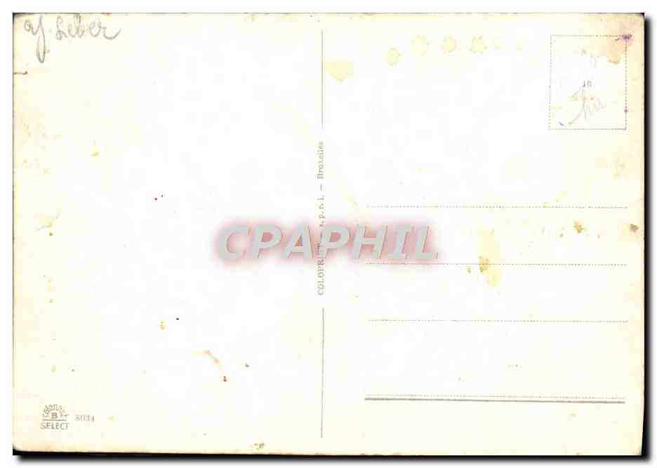 CPM Maison Hastir — Verso