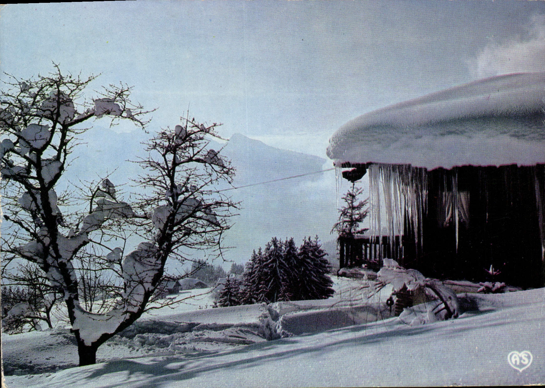Hiver dans nos montagnes — 5057 - Le graphisme des neiges — AS