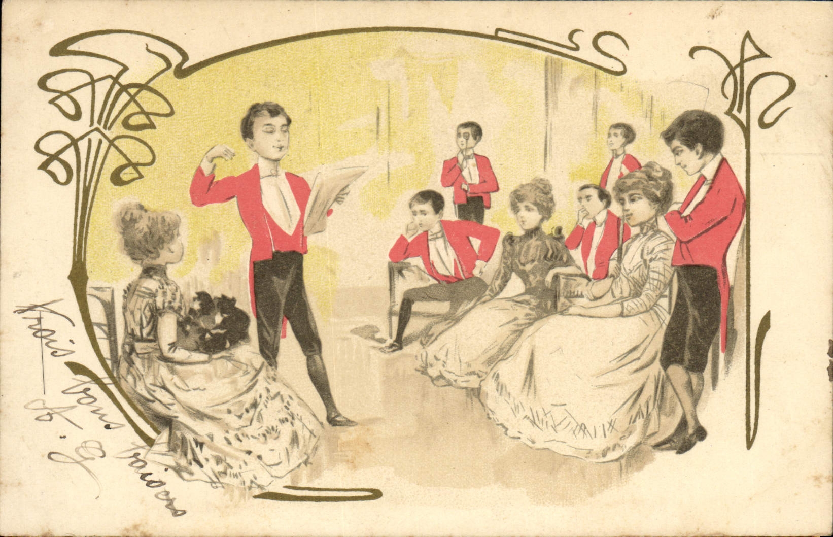 CPA Fantaisie Femmes 