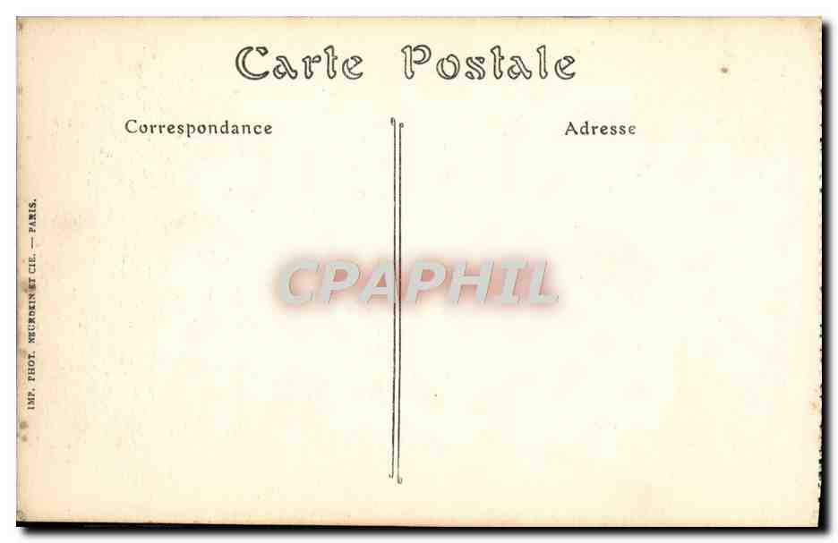CPM Cathedrale D'Amiens L'ange pleureur Blasser — Back
