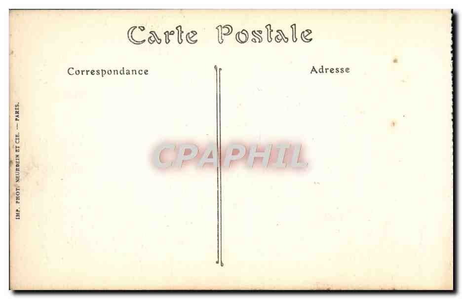 CPM Amiens Horloge Devailly Place Gambetta — Rückseite