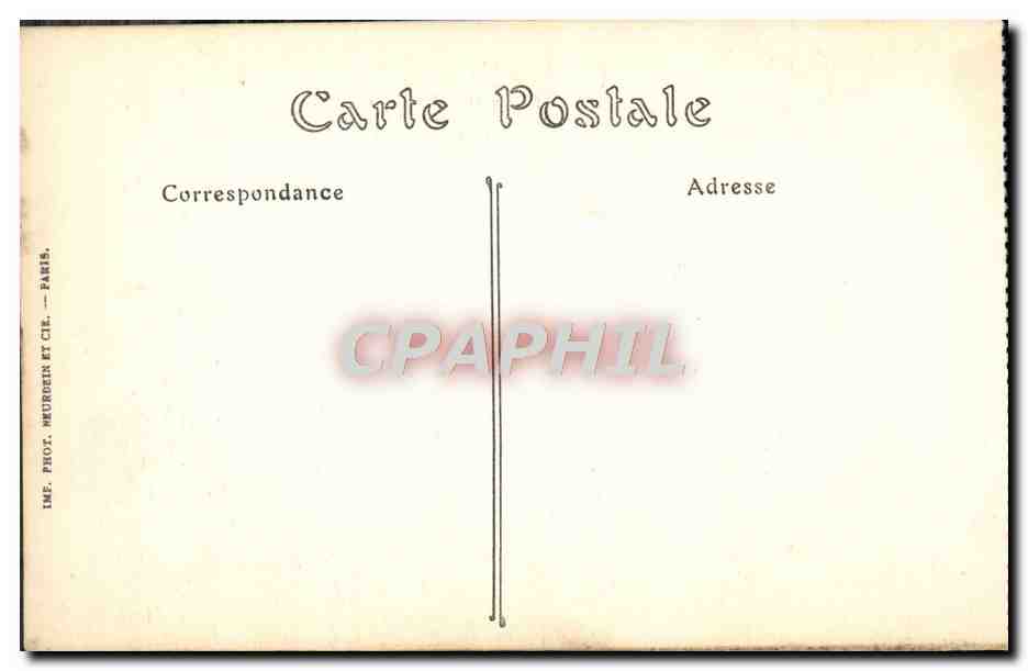 CPA Amiens La Rue Des Clairons — Back