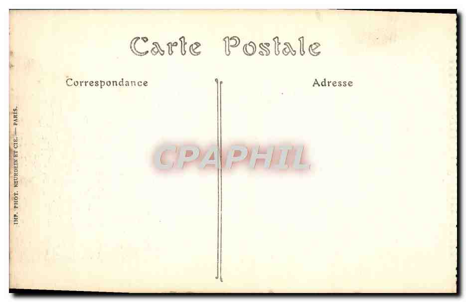 CPA Amiens Vieilles Maisons Sur l'eau Passage des clairons — Back