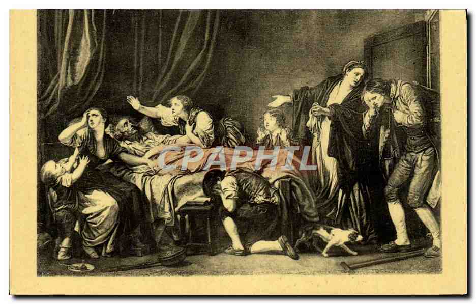 Le Fils puni — Greuze (Jean-Baptiste) — Éditeur Nathan, Paris, n° 8