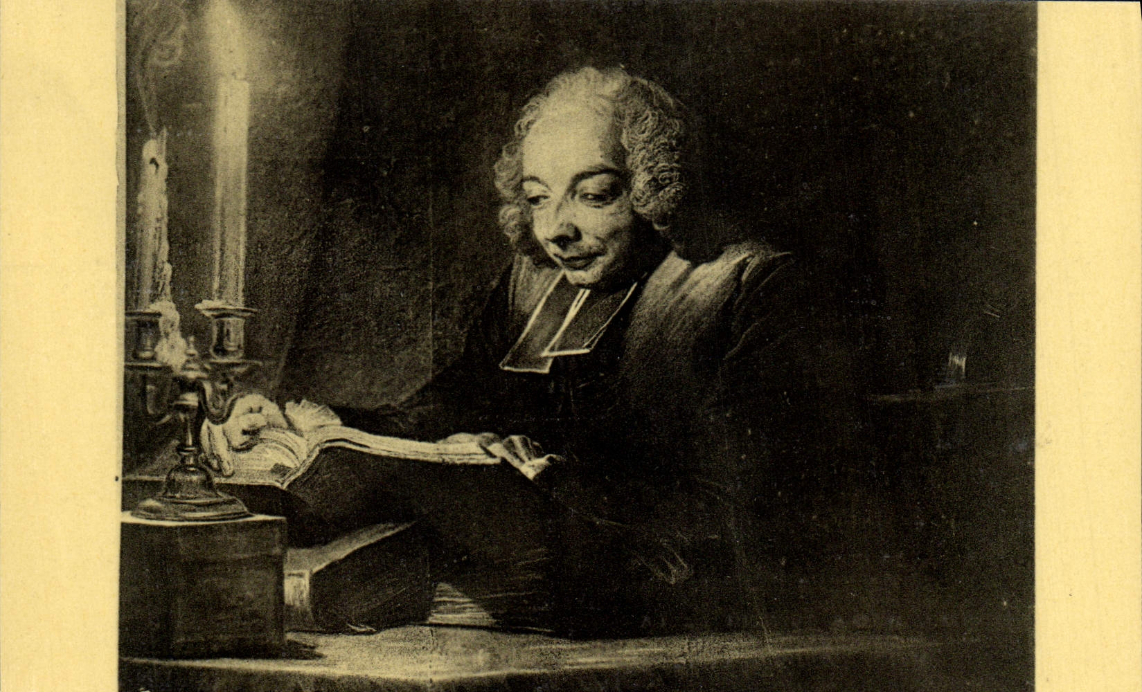 CPA La Tour Portrait de Labbe Huber Musee Quentin de la Toiur Saint Quentin