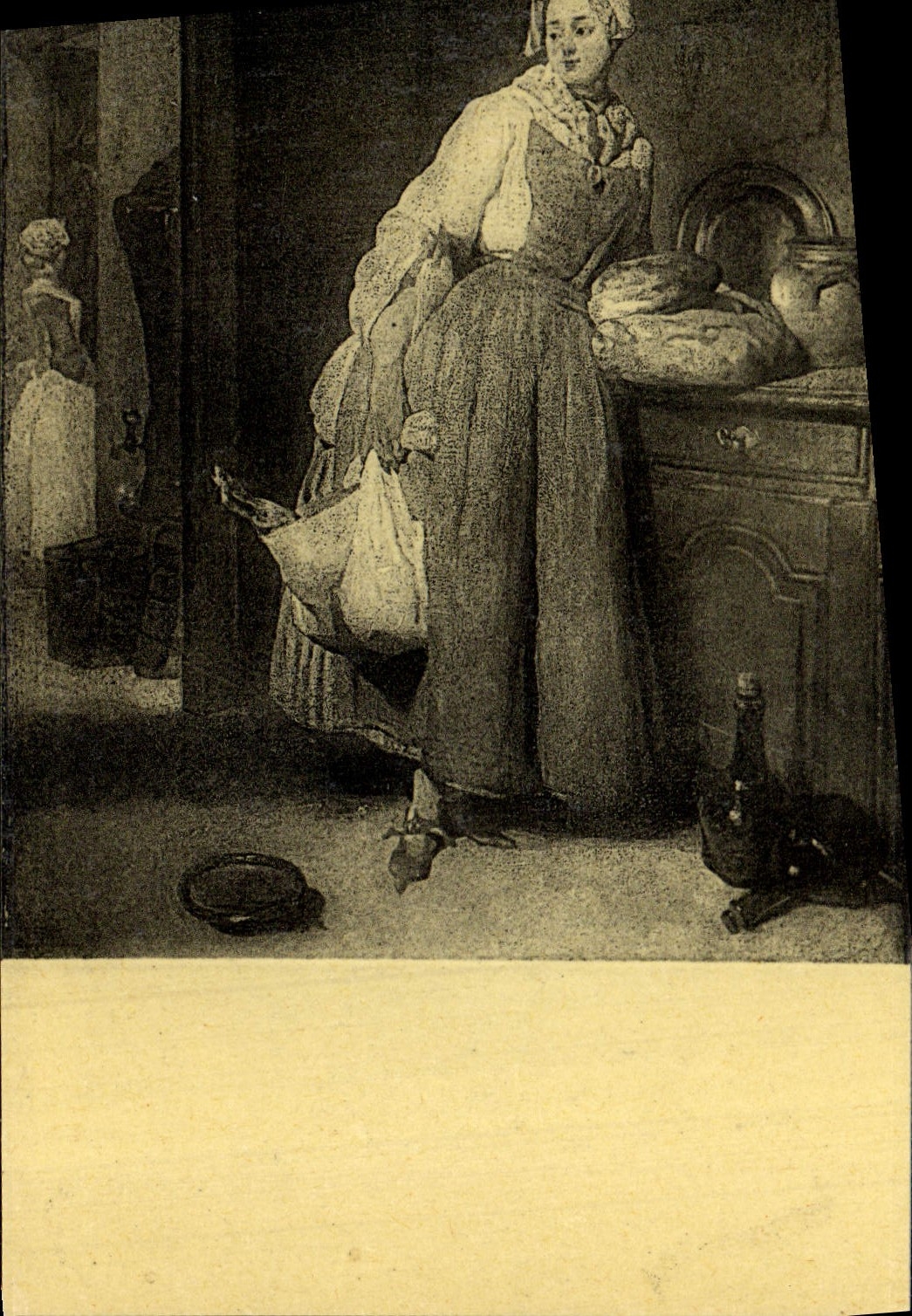 CPA Chardin La pourvoyeuse Paris Musee Du Louvre