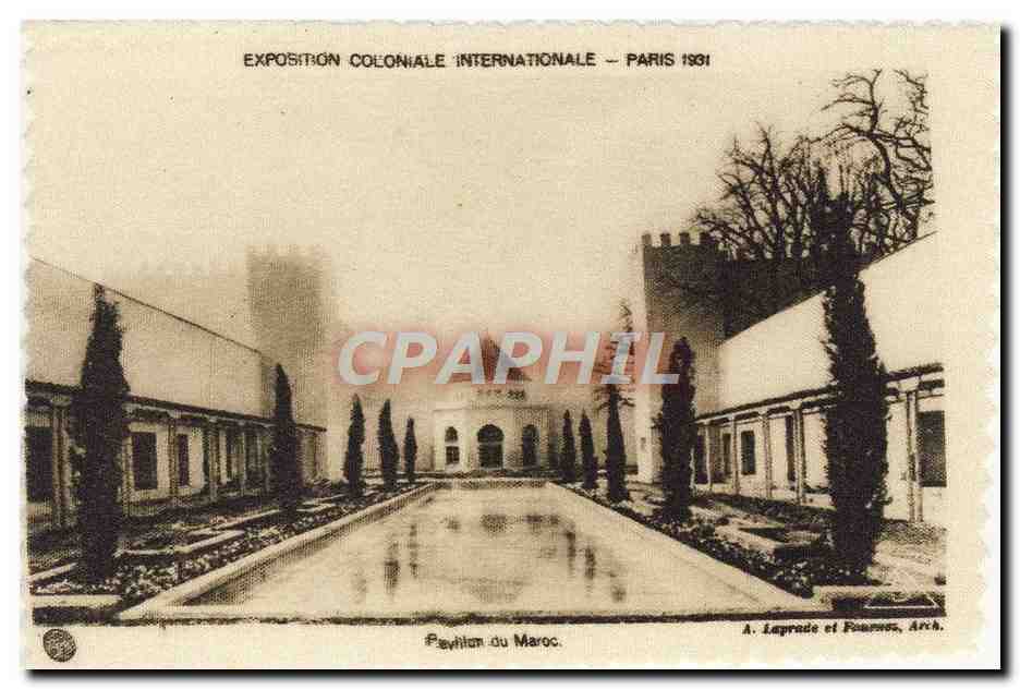 CPA Pavllon Du Maroc Paris Exposition coloniale internationale 1931