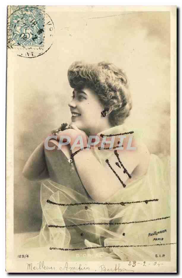 Femme en robe de bal — D'ORAC — Reulinger Paris S.I.P. n°129/4
