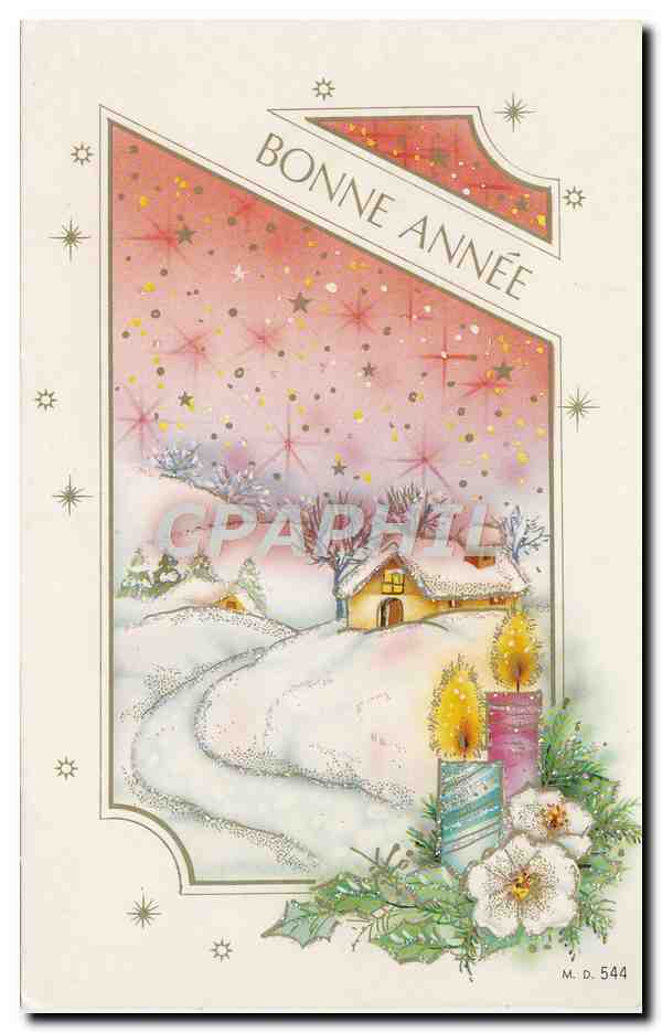 CPA Fantaisie Bonne annee