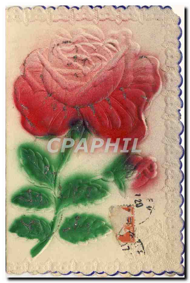 CPA Fantaisie Fleurs 