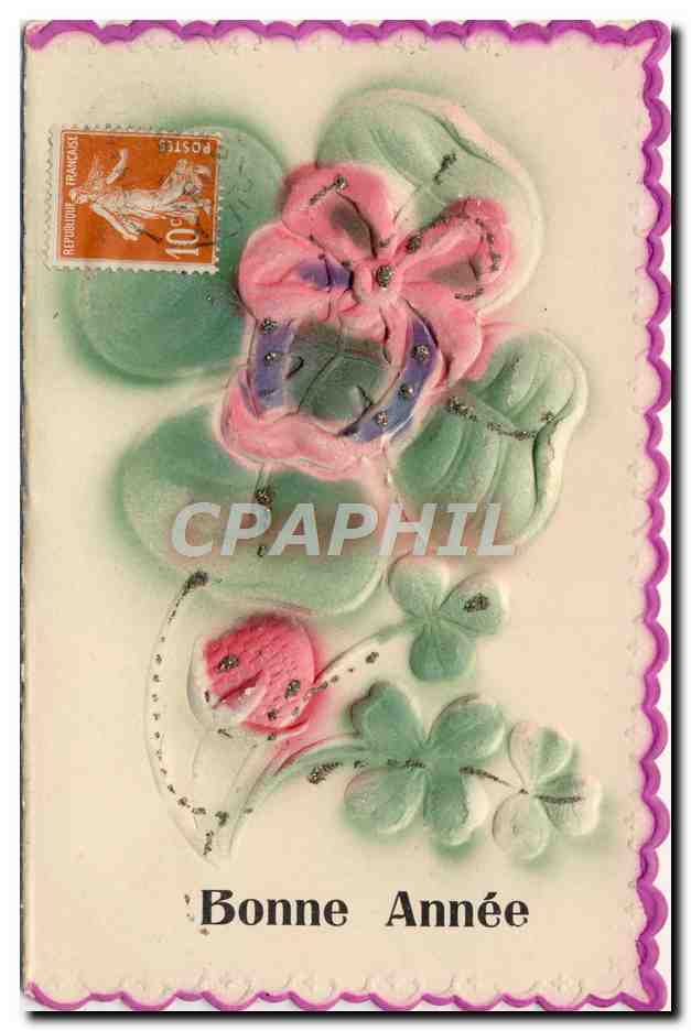 CPA Fantaisie Fleurs 