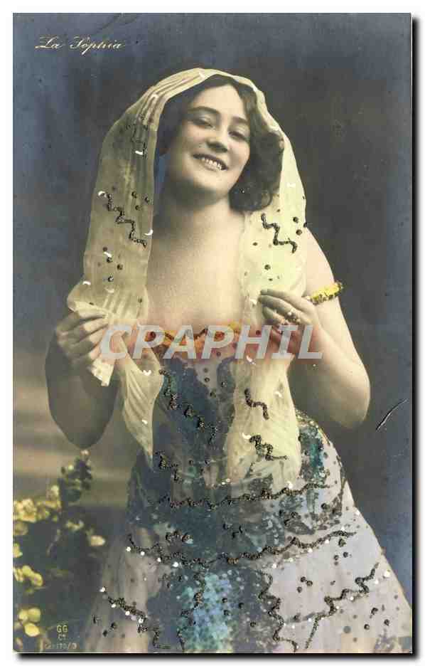CPA Fantaisie Femme La Sophia 