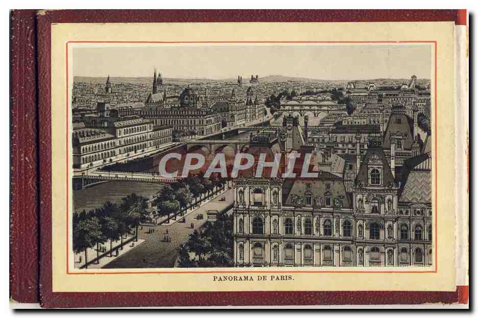 CPA Panoroma De Paris