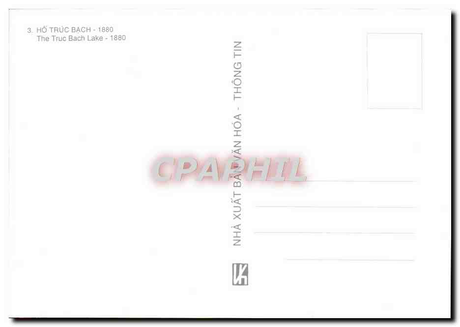 Lac de Hô Trúc Bạch — vue aérienne — CPAPHIL — Reverso