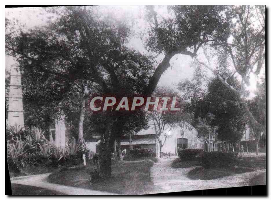 Jardin urbain à Hô Chi Minh - Avenue Dinh Tien Hoang - 1925 — éditeur CPAPHIL