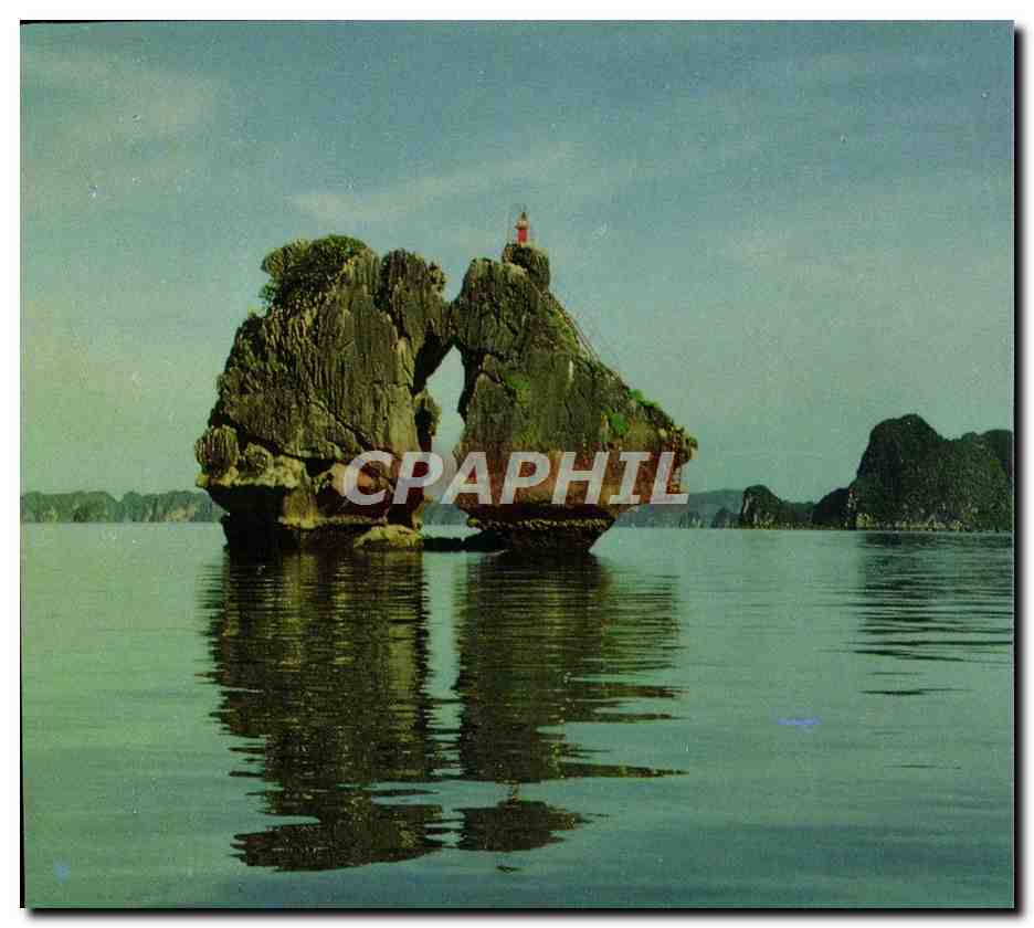 Hòn Gà Chọi à Ha Long Bay — montagne en forme de coq — photo HỮU VINH